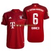 Original Fußballtrikot FC Bayern München Joshua Kimmich 6 Heimtrikot 2021-22 Für Herren